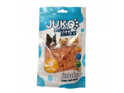 Chipsy z kurczaka i krewetek JUKO Snacks 70 g