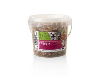 Garnélarák 3-5 cm JUKO, doboz 500 ml (75g)