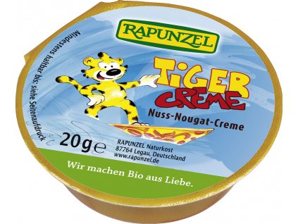 Bio mini TYGR: nugátová pomazánka RAPUNZEL 20 g  + Při koupi 12 a více kusů 3% Sleva