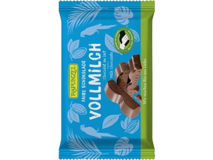 Bio mléčná čokoláda RAPUNZEL 100 g  + Při koupi 12 a více kusů 3% Sleva