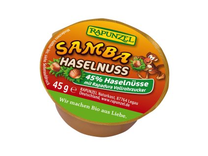 VÝPRODEJ!!!Pomazánka oříšková SAMBA mini 45 g BIO RAPUNZEL