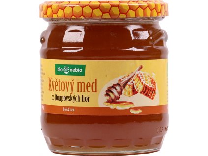 BIO Med květový z Doupovských hor 500 g – BIO NEBIO