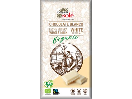 Weiße Schokolade 100 g BIO SOLE