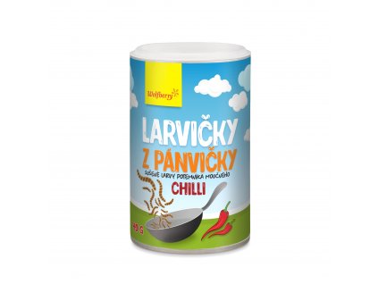 Larvičky z pánvičky - Chilli 40 g Wolfberry