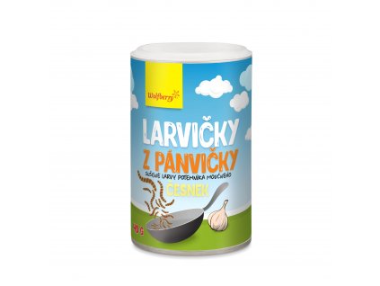 Larvičky z pánvičky - Česnek 40 g Wolfberry