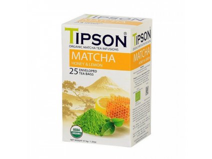 Tipson BIO Matcha med a citron 25x1,5g