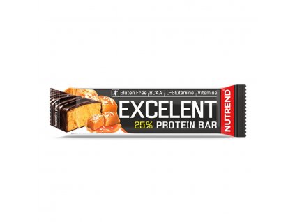 Excelent proteinová tyčinka Slaný karamel 85g  + Při koupi 12 a více kusů 3% Sleva