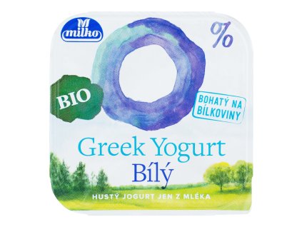 Jogurt grécky 0 % tuku 130 g BIO POLABSKÉ MLIEKÁRNY