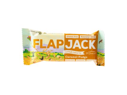 Flapjack oat caramel gluten-free 80 g BRYNMOR