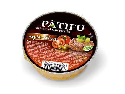 Paštéta PATIFU paradajka a olivy 100 g VETO ECO