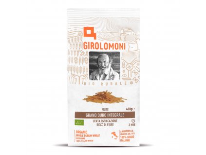 Těstoviny filini celozrnné semolinové 400 g BIO GIROLOMONI
