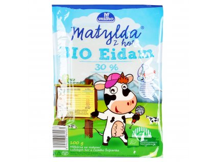 Sýr eidam 30% 100 g BIO POLABSKÉ MLÉKÁRNY