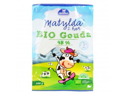 Syr gouda 48% 100 g BIO POLABSKEJ MLIEKARNE