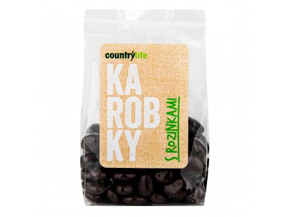 Karobky s rozinkami 100 g COUNTRY LIFE