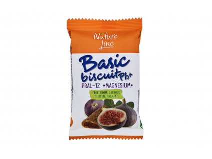 Basic biscuit - sušenky plněné fíkovou náplní bez lepku - Nature Line 50g  + Při koupi 12 a více kusů 3% Sleva