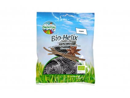 Bonbóny lékořicové Helix BIO - Vegan -Ökovital 80g  + Při koupi 12 a více kusů 3% Sleva