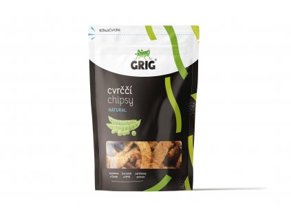 Cvrččí chipsy NATURAL - GRIG 70g  + Při koupi 12 a více kusů 3% Sleva