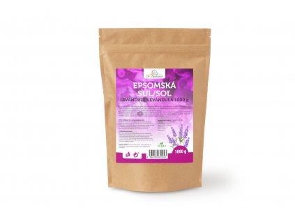 Sól Epsom - Lawenda - Dr. Naturalny 1000g + Při koupi 12 a více kusů 3% Sleva