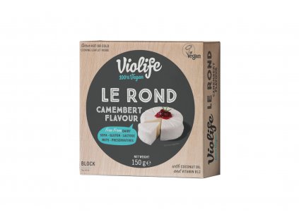 Le Rond s příchutí CAMEMBERT - VEGAN - Violife 150g  + Při koupi 12 a více kusů 3% Sleva