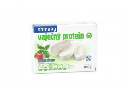 Vaječný protein s tvarohem - bez lepku -Shmaky 100g  + Při koupi 12 a více kusů 3% Sleva