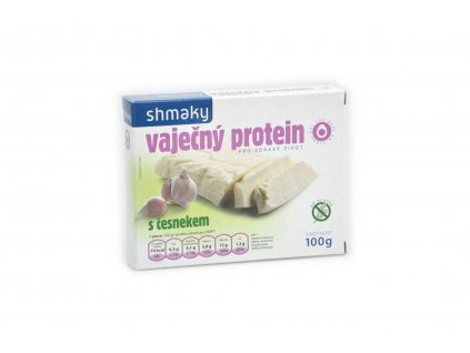 Vaječný protein s česnekem - bez lepku - Shmaky 100g  + Při koupi 12 a více kusů 3% Sleva