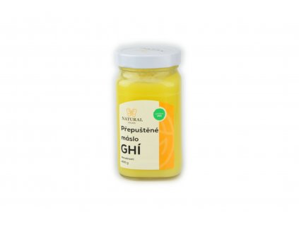 Přepuštěné máslo GHÍ - Natural 400g  + Při koupi 12 a více kusů 3% Sleva