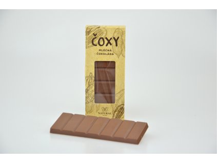 ČOXY - mléčná čokoláda s xylitolem - Natural 50g  + Při koupi 12 a více kusů 3% Sleva