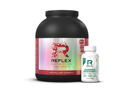 Micellar Casein 1,8kg čokoláda + Albion Magnesium 90 kapsúl ZADARMO