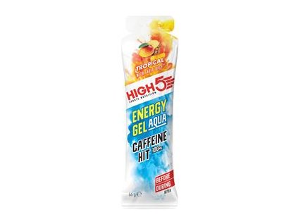 Energy Gel Aqua Caffeine Hit 66g tropické ovoce