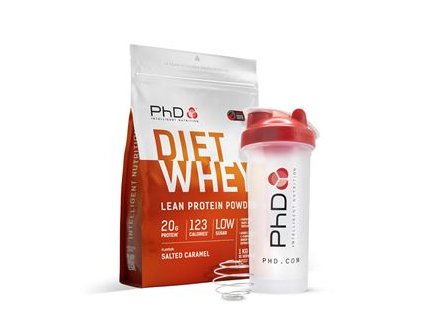 1.PhD Diet Whey 1kg karamel plus %C5%A1ejkr ZDARMA 10423