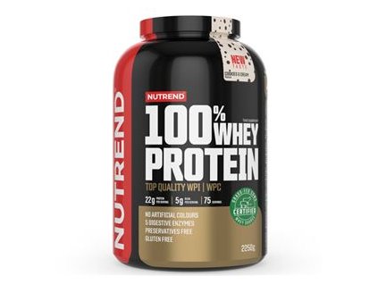 100% Whey Protein 2,25kg cookies cream