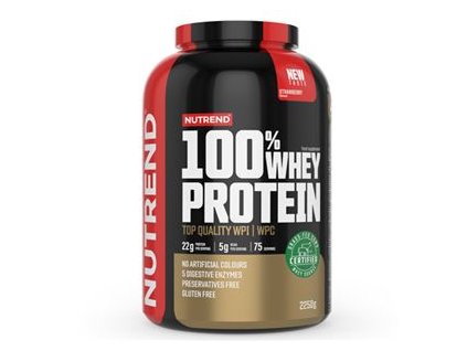 100% Whey Protein 2,25kg jahoda