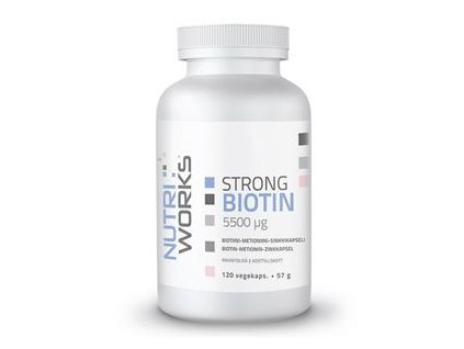 Strong Biotin 5500µg 120 kapslí