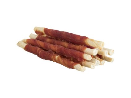 DentaFun Stick gebunden mit Entenfleisch 10 Stück, 12 cm/80 g