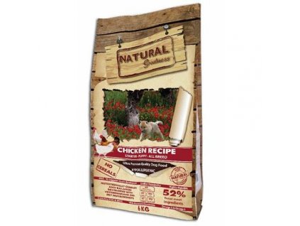Natural Greatness Chicken Recipe Starter Puppy /kuře (Hmotnost krmení NG 6 kg)