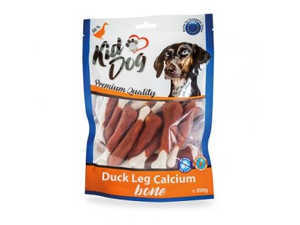 KIDDOG duck leg with calcium cube 250 g