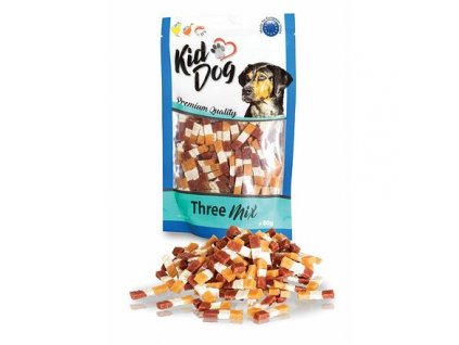 KIDDOG kuřecí a kachní masíčko s treskou 80 g