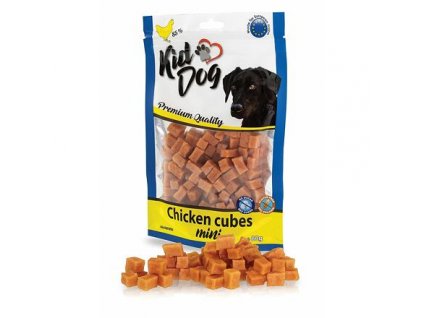KIDDOG MINI cuburi de pui 80 g