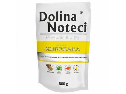 DOLINA NOTECI PREMIUM kuřecí kapsička pro psy 500 g