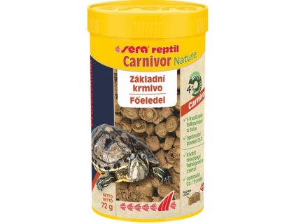 Sera Profesional Carnivor Nature - hüllő 250 ml