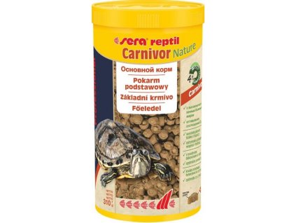 Sera Profesional Carnivor Nature - reptile 1000 ml