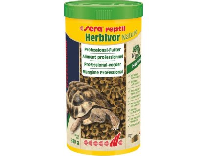 Sera Profesional Herbivore Nature - reptile 1000 ml