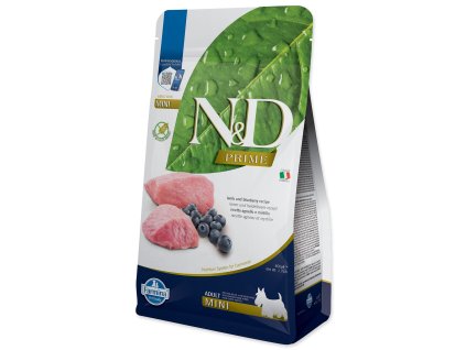 Feed N&D Dog Prime Adult Mini Lamb & Blueberry 0.8 kg