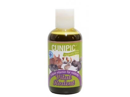 Cunipic Vital Rodent - tekuté vitamíny pro drobné savce 150 ml