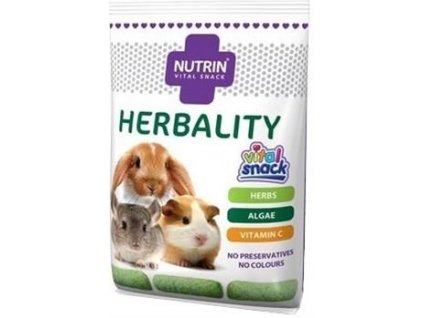 Nutrin Vital Snack Herbality - ierbivor 100 g
