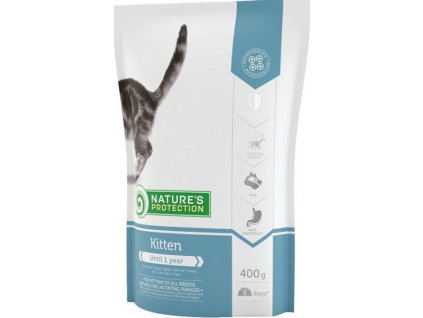 Nature's Protection Katzentrockenfutter für Kätzchen, 400 g