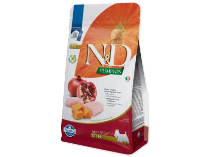 Krmivo N&D Adult Mini Grain Free Pumpkin Chicken & Pomegranate 0,8kg