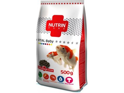Nutrin Pond Vital Baby - plávajúce extrúdy 2l / 500 g