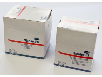 Sterile gauze compresses 25x2pcs Sterilux 7.5 x7.5cm