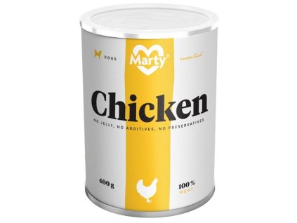 MARTY hátrányai. kutyáknak - Essential csirke 400 g